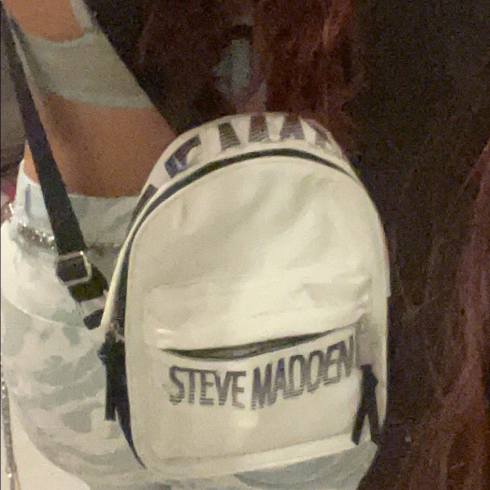 Steve Madden White Backpack - Picture 14 of 15